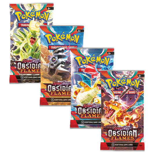 Obsidian Flames Booster Pack Art Set