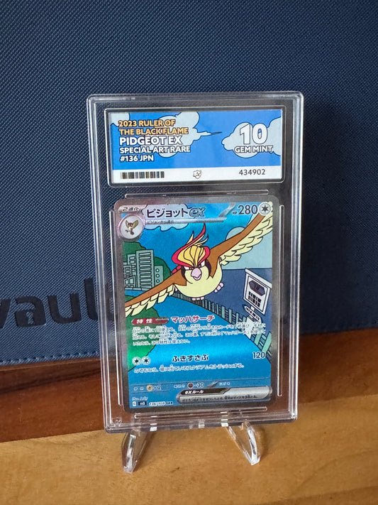 Pidgeot ex - Ruler of the Black Flame - 136/108 - ACE 10