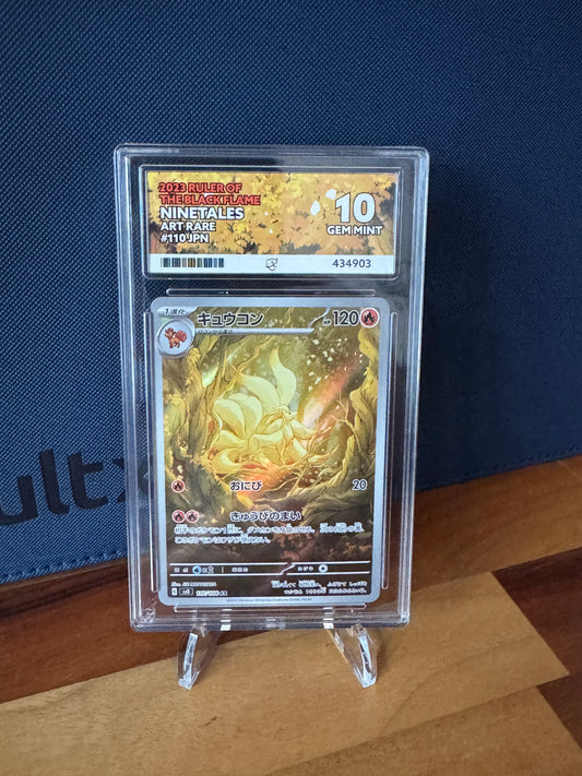 Ninetales - Ruler of the Black Flame - 110/108 - ACE 10